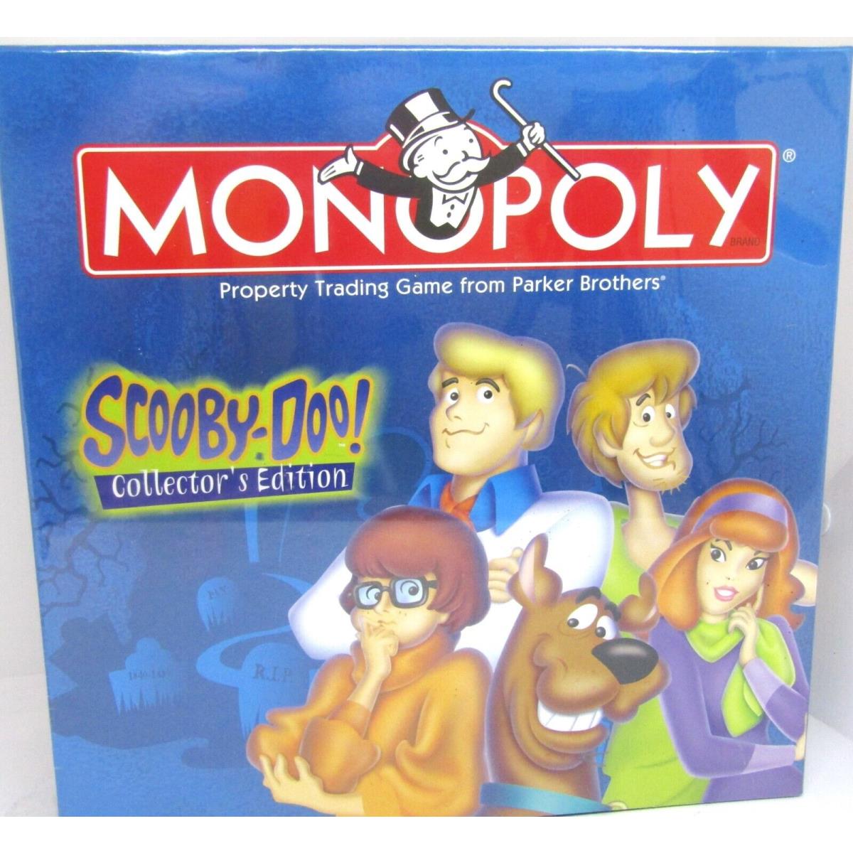 Hasbro Vintage 2002 Monopoly Scooby-doo Collector`s Edition