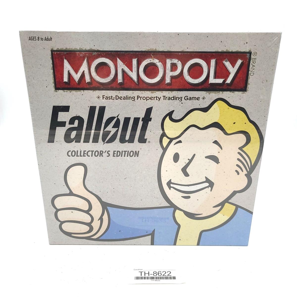 Hasbro Monopoly Fallout Collector`s Edition Fast-dealing Property Trading Game