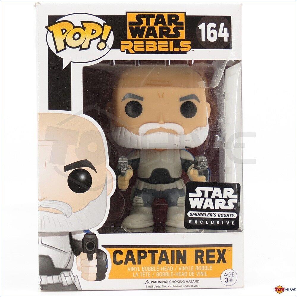 Funko Pop Star Wars Rebels Captain Rex Smuggler`s Bounty Exclusive 164 - Dent