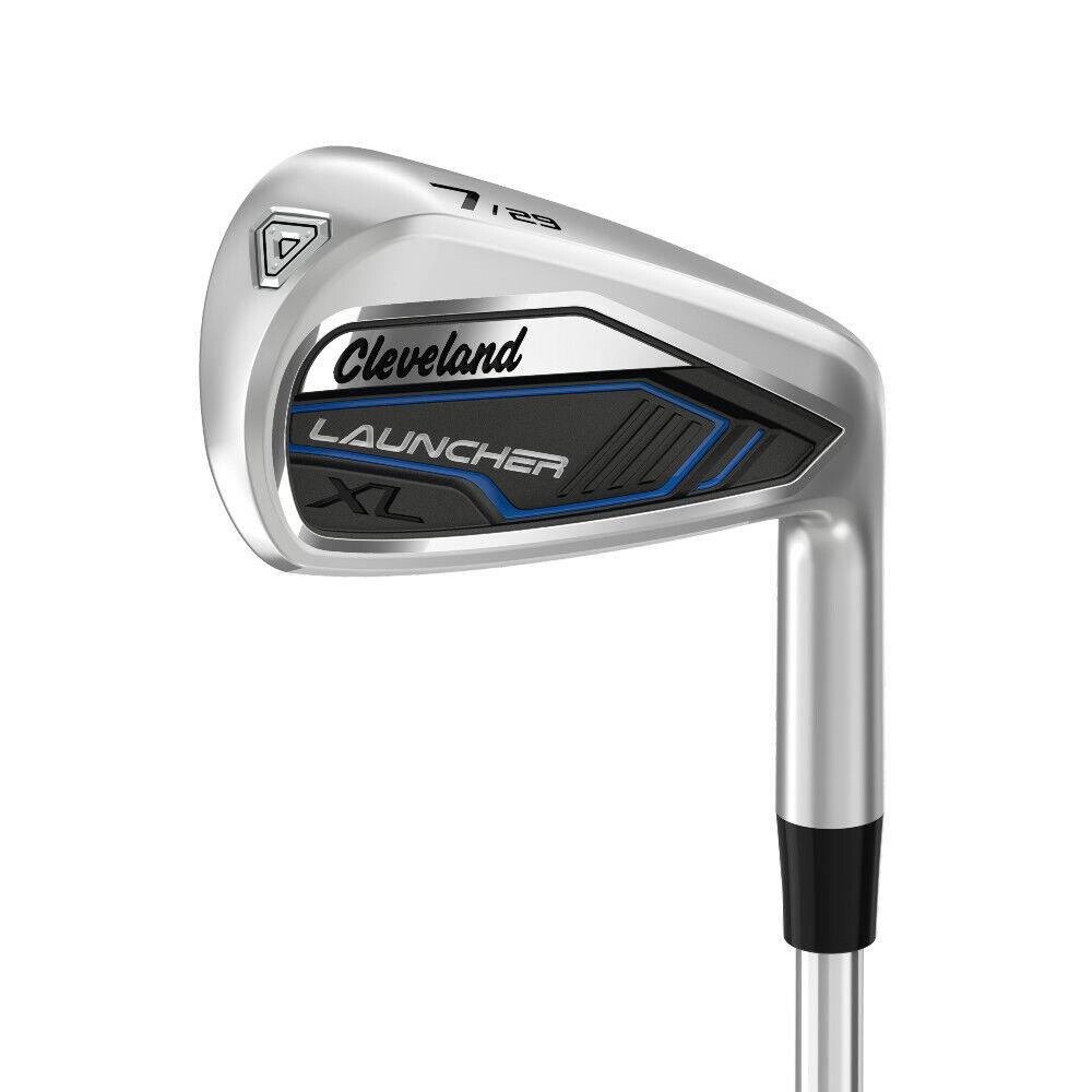 2022 RH Cleveland Launcher XL Irons - Steel - Choose Your Set and Flex - Silver