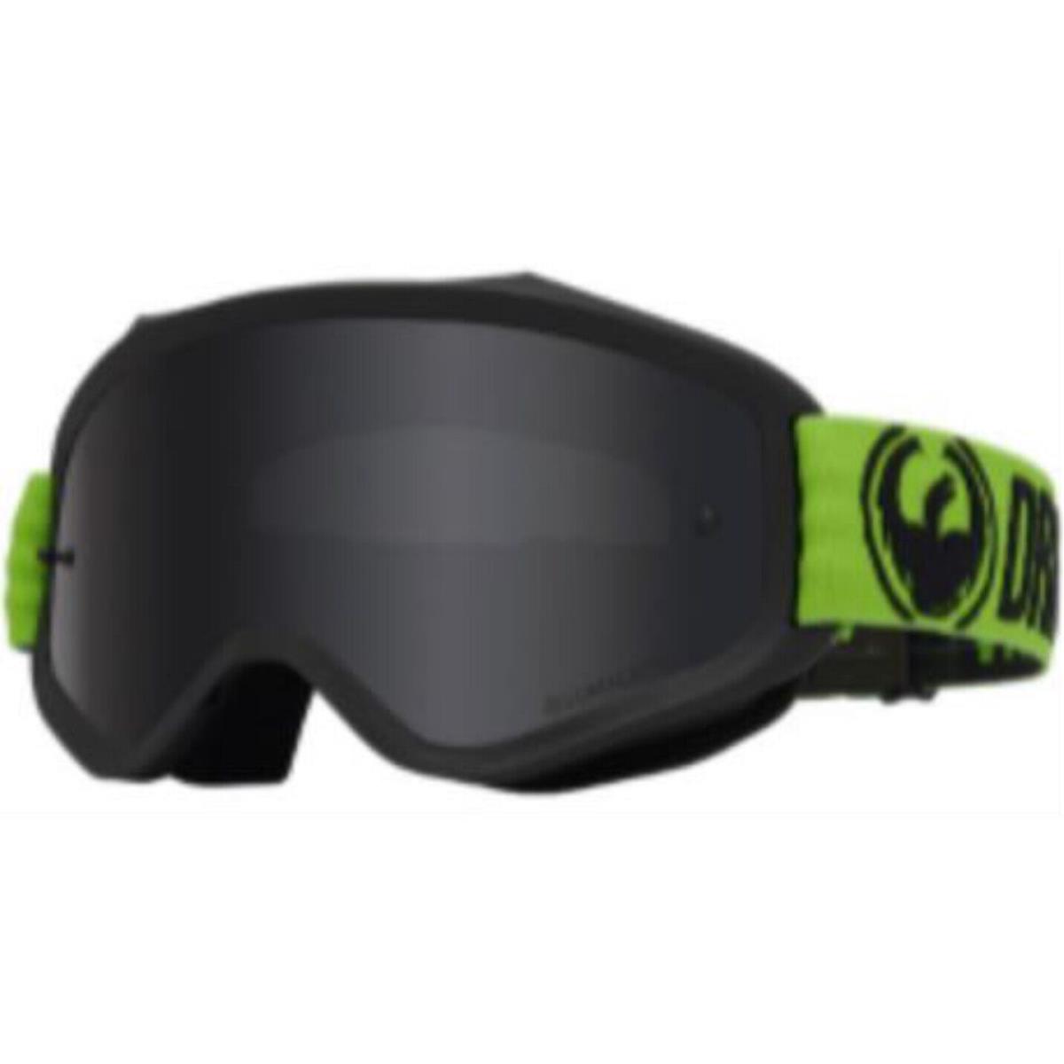 Dragon Alliance Mxv Basic Moto Goggles Break Green / Luma Lens Jet