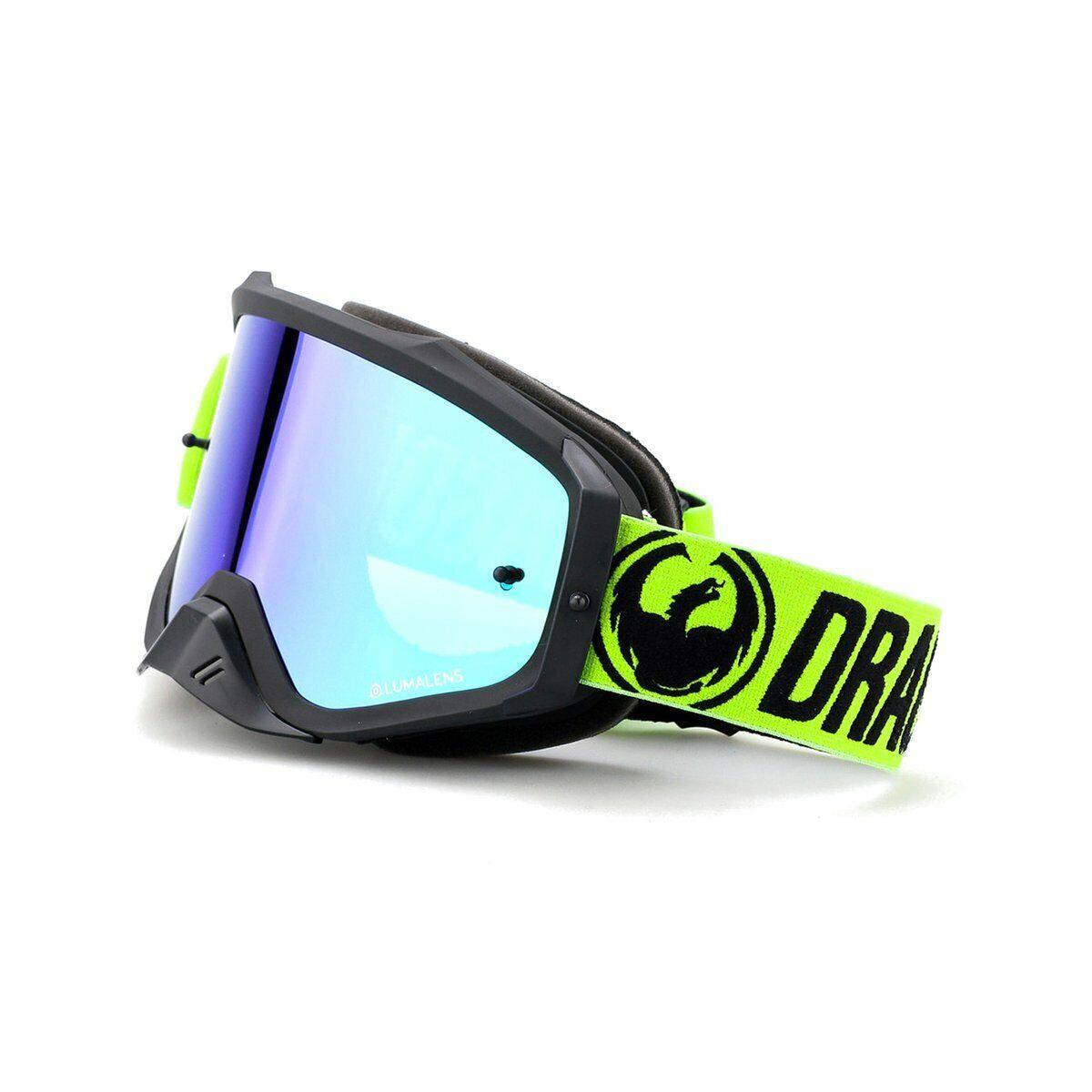 Dragon Alliance Mxv Plus Bonus Moto Goggles Break Green / Luma Lens Green Ion