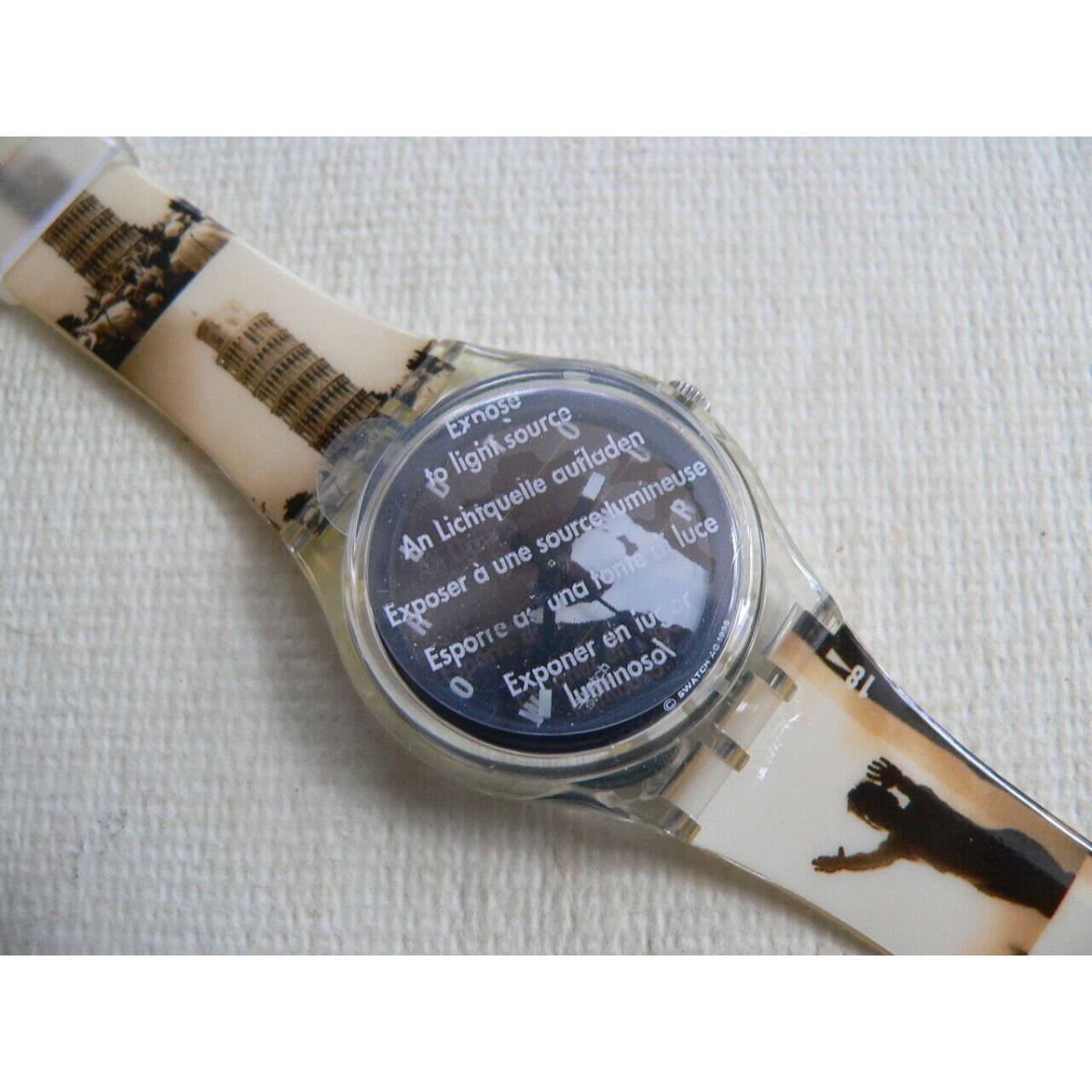 1997 Swatch Watch World Solar Italy SRK104C No Battery Needed