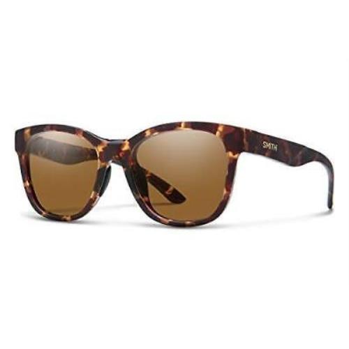 Smith Optics - Womens Caper Sunglasses Matte Tortoise/chromapop Polarized Brown