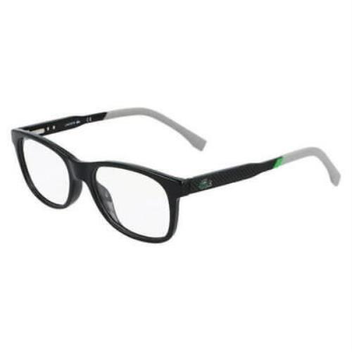 Kids Lacoste L3640 001 Black Eyeglasses 49/16/140 with Lacoste Case