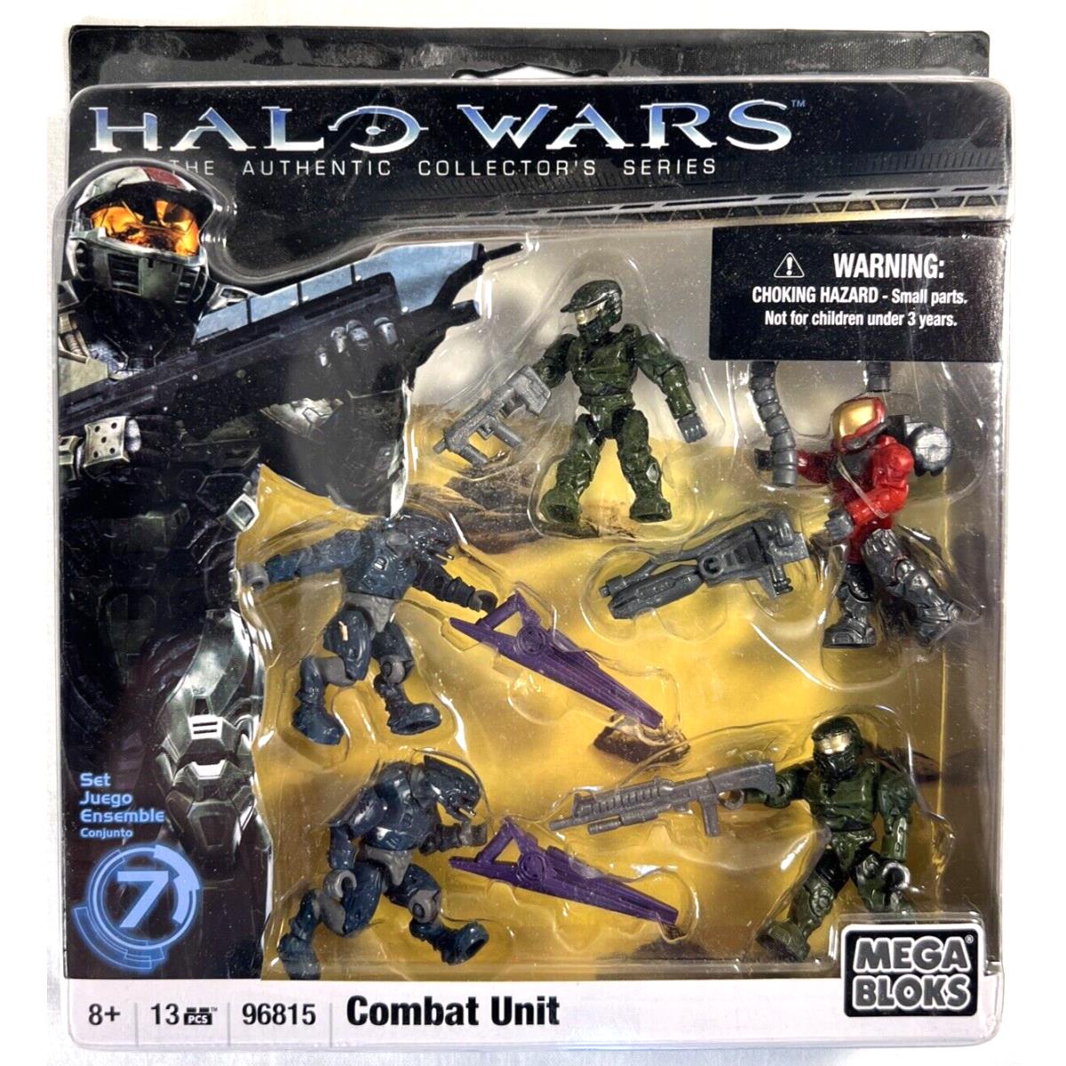 Mega Bloks Halo Wars Combat Unit Set 13 Piece Set 96815