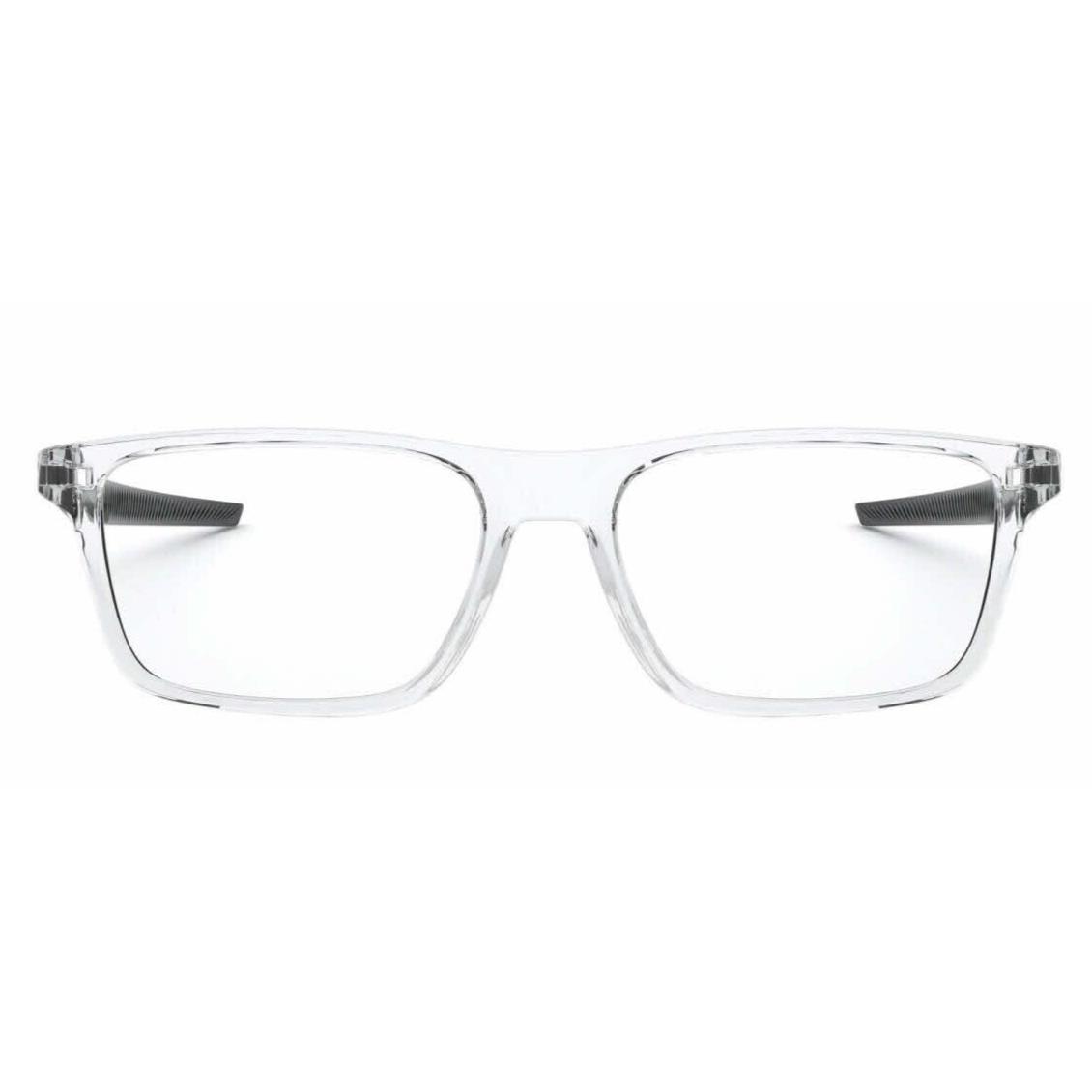Oakley Port Bow OX8164-0253 Polished Clear Eyeglasses Frame 53-17
