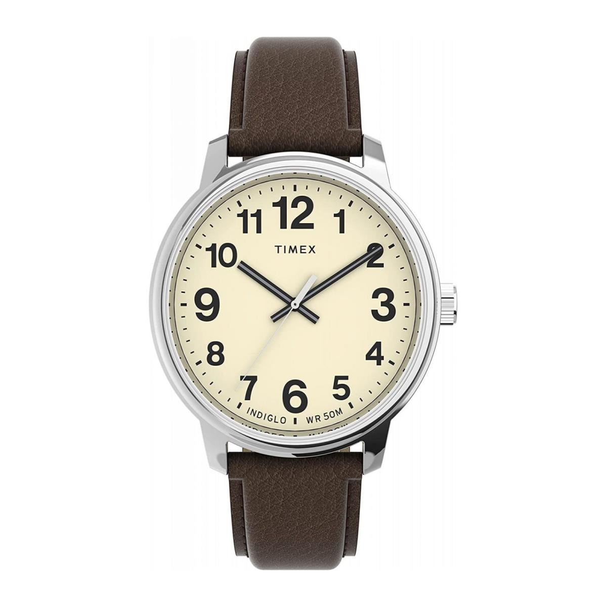 Watch Timex TW2V21300 Easy Reader Bold Man 43mm Stainless Steel