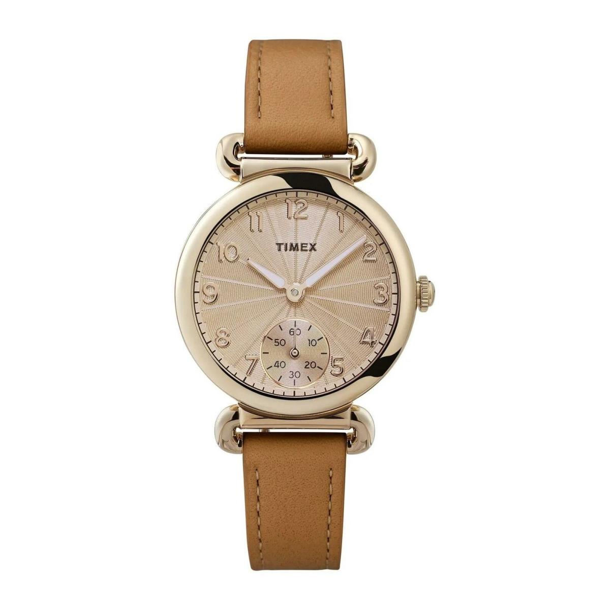 Timex Women s Model 23 Gold Dial Ladies Watch TW2T88000VQ