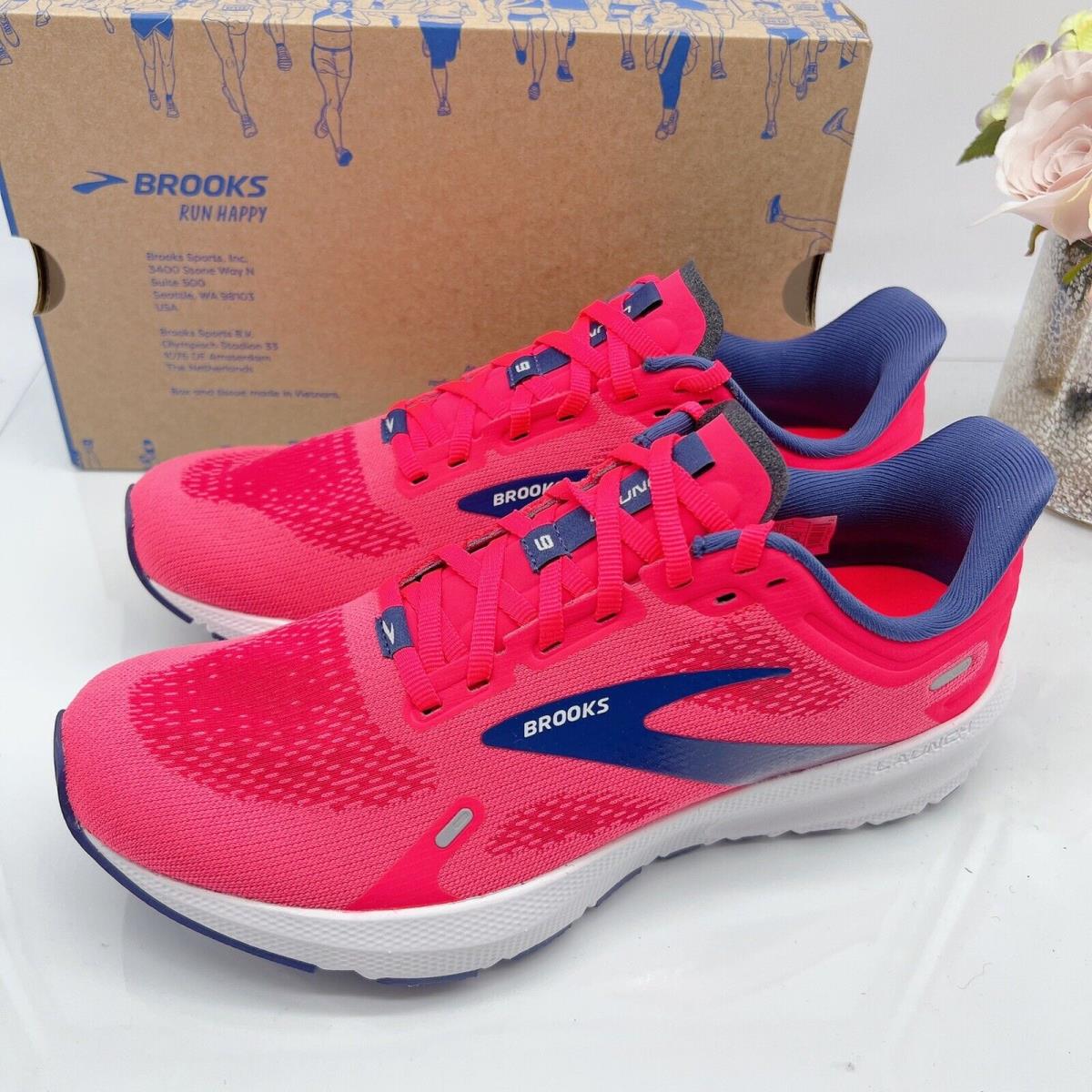 Brooks shoes Launch - Pink 1