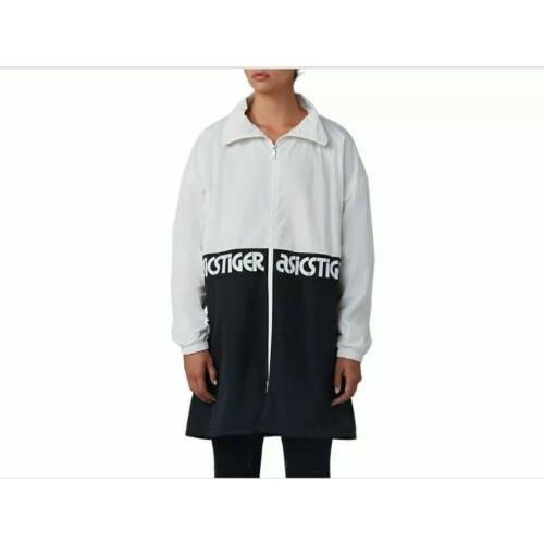 Asics Women`s Big Logo Long Jacket Clothes 2192A022 Size L