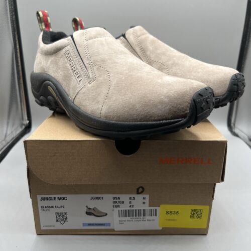Merrell Jungle Moc Mens Shop-on Shoes Classic Taupe US Size 8.5 J608801