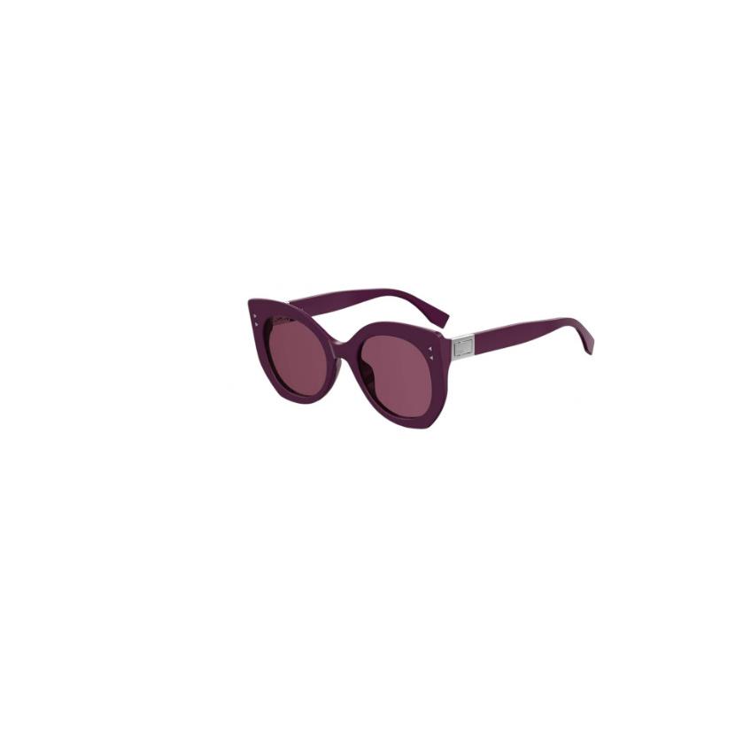 Fendi Purple Cat Eye Plastic Sunglasses TJB12B63XN