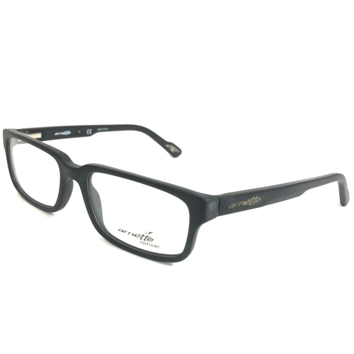 Arnette Eyeglasses Frames MOD.7057 1108 Matte Black Rectangular 51-16-140