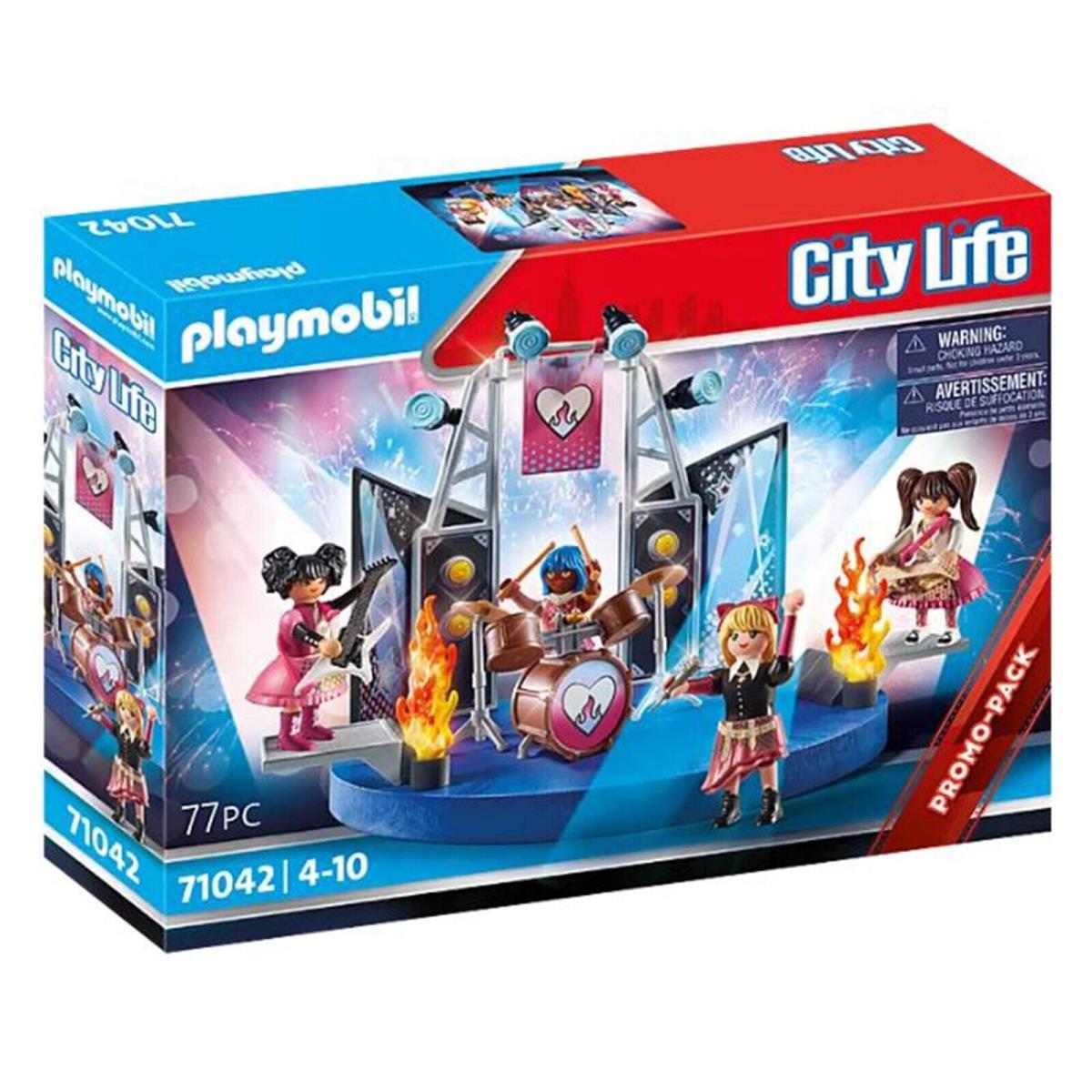 Playmobil City Life Music Band Building Set 71042 IN Stock
