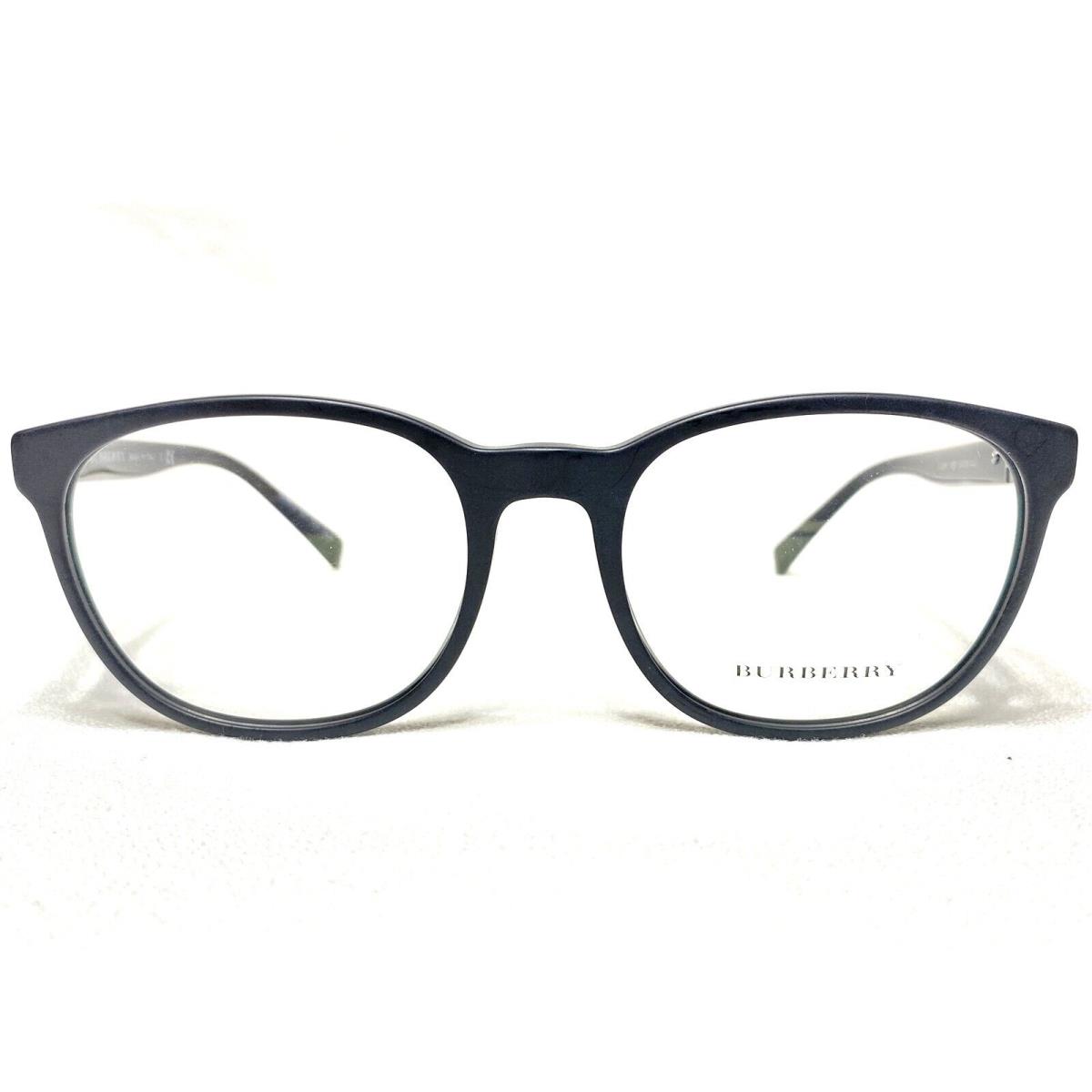 Burberry BE2247 3001 Mens Matte Black Square Modern Eyeglasses Frames 54/19