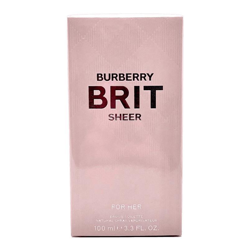 Burberry Brit Sheer For Her 3.3 oz Eau de Toilette Spray