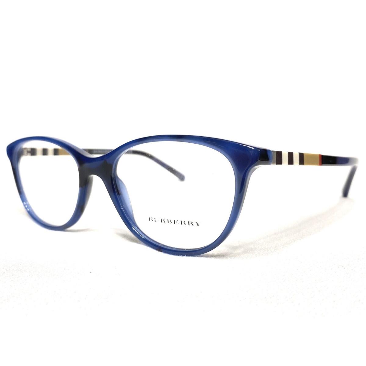 Burberry BE2205 3546 Mens Blue Square Designer Eyeglasses Frames 55/17 145