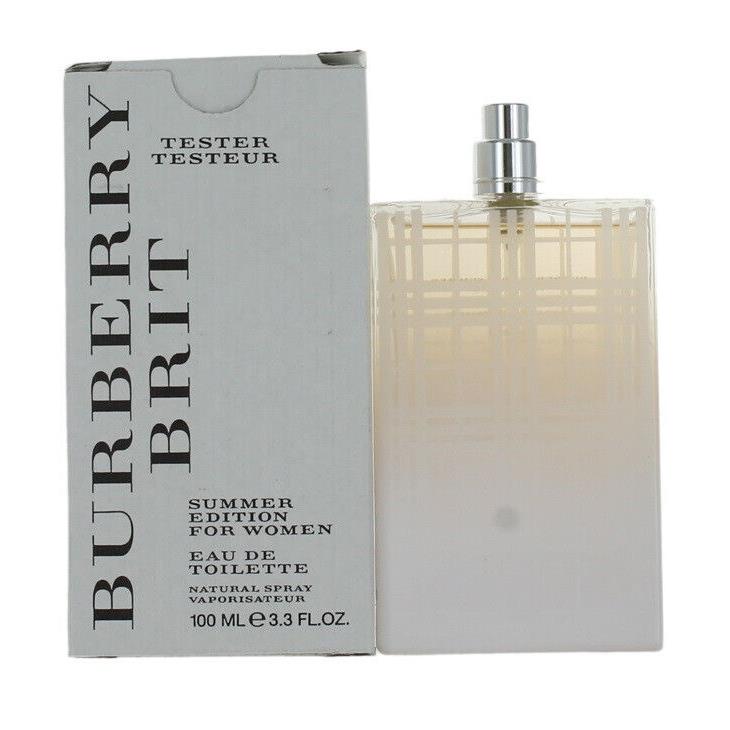 Burberry Brit Summer Edition 2012 Women 3.3 3.4 oz 100ml Edt Spray Same As Photo