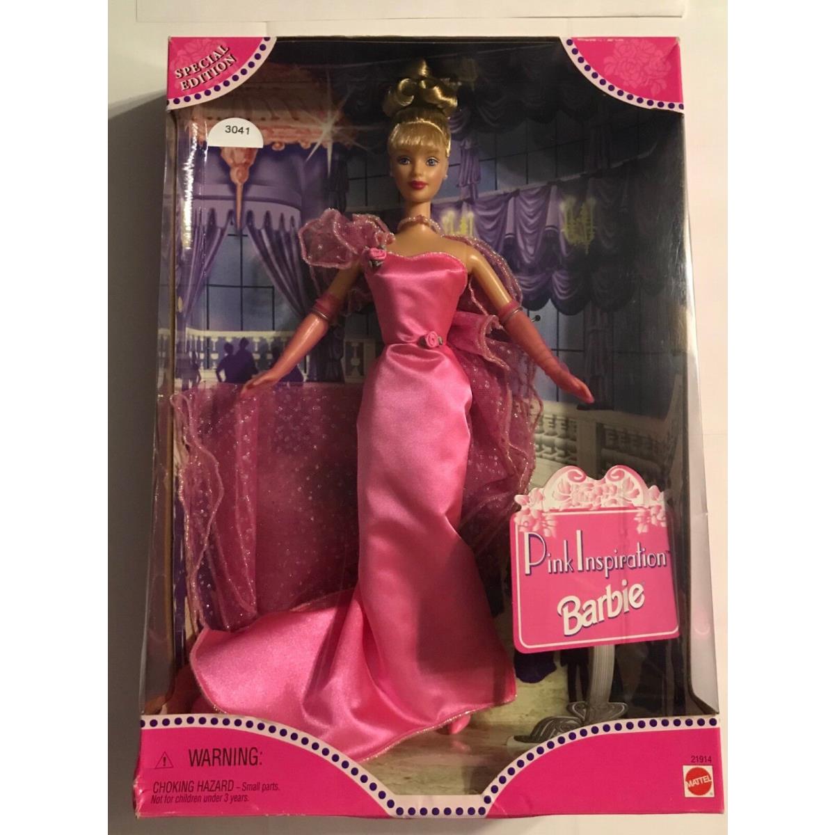 1998 Pink Inspiration Barbie - Limited Edition - - Nrfb 3041