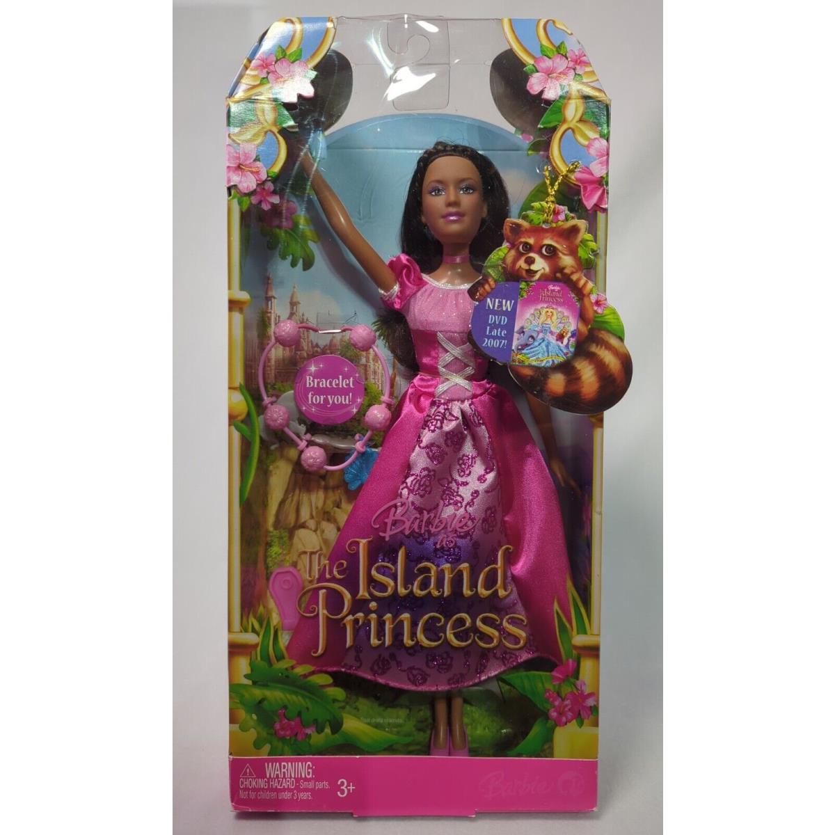 2007 The Island Princess Barbie Doll Rosella with Bracelet L1149