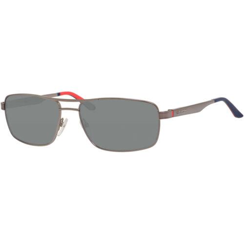 Carrera Men`s Sunglasses Matte Ruthenium Frame Polarized Lens 8014/S 0R80 00