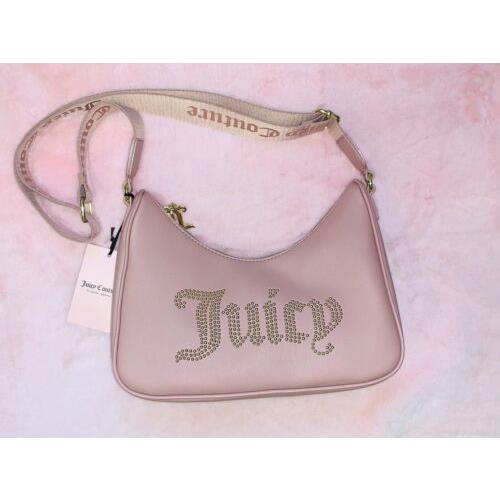 Juicy Couture  bag  Deboss Black - Pink Handle/Strap, Gold Hardware, Pink Exterior 0