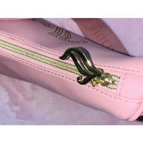 Juicy Couture  bag  Deboss Black - Pink Handle/Strap, Gold Hardware, Pink Exterior 4