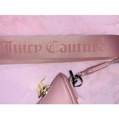 Juicy Couture  bag  Deboss Black - Pink Handle/Strap, Gold Hardware, Pink Exterior 5
