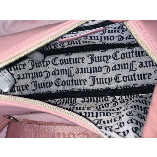 Juicy Couture  bag  Deboss Black - Pink Handle/Strap, Gold Hardware, Pink Exterior 6