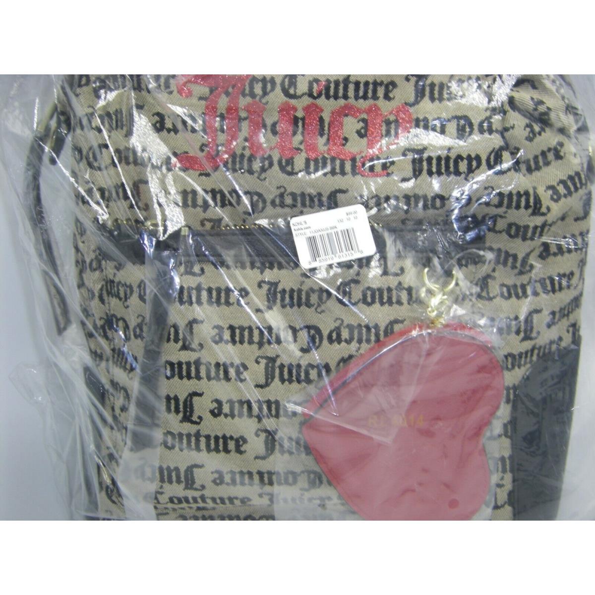 Juicy Couture  bag   - Black/Beige/Red Exterior, Multicolor Lining, Black Handle/Strap 1