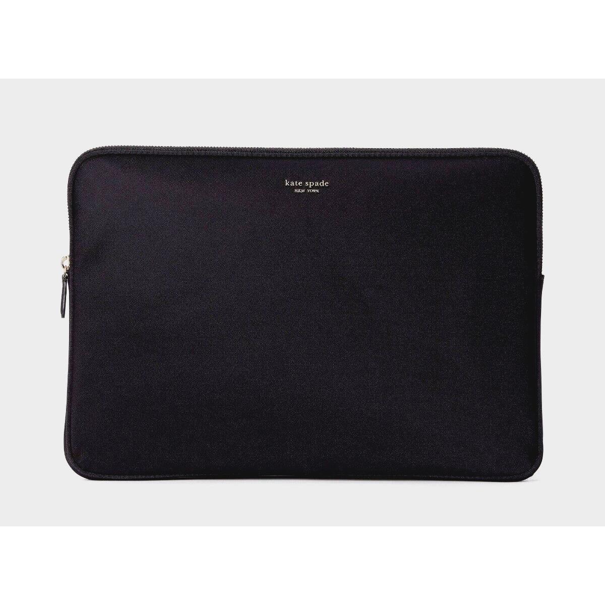 New Kate Spade Sam The Little Better Nylon Laptop Case up to 16 Black - Exterior: Black