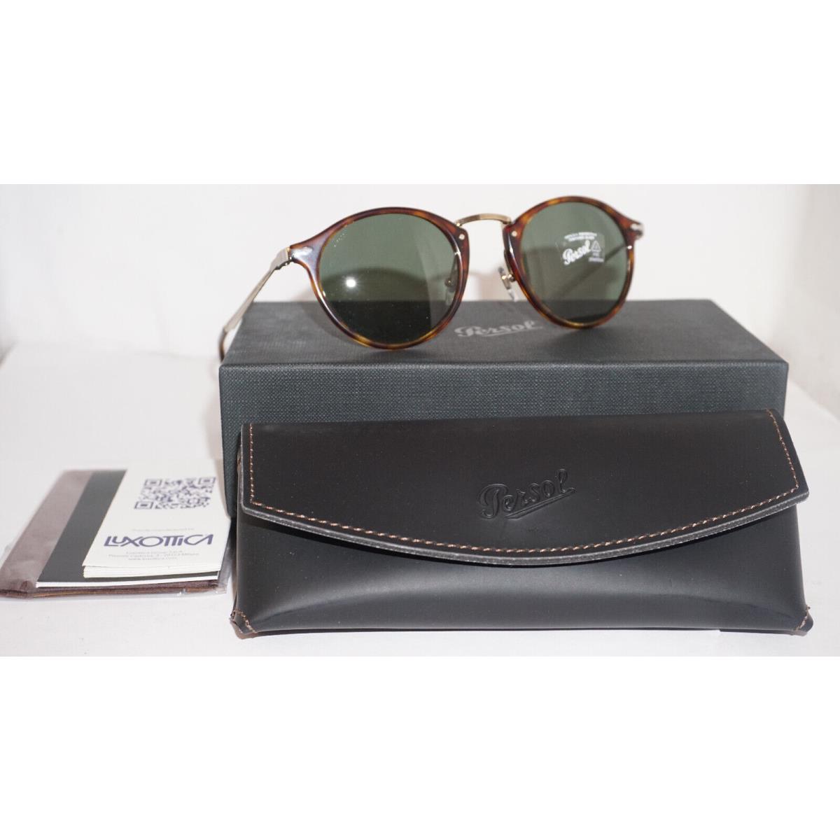 Persol Sunglasses Calligrapher Edition Havana Green PO3166S 24/31 49 22 145