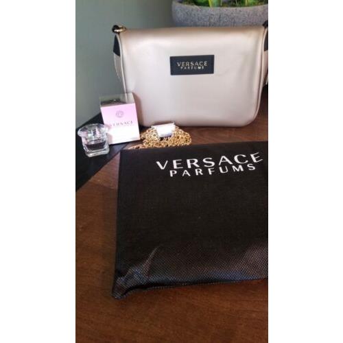 Versace  bag   - Gold Handle/Strap, Black Hardware, Gold Exterior 6