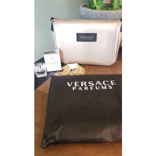 Versace  bag   - Gold Handle/Strap, Black Hardware, Gold Exterior 7