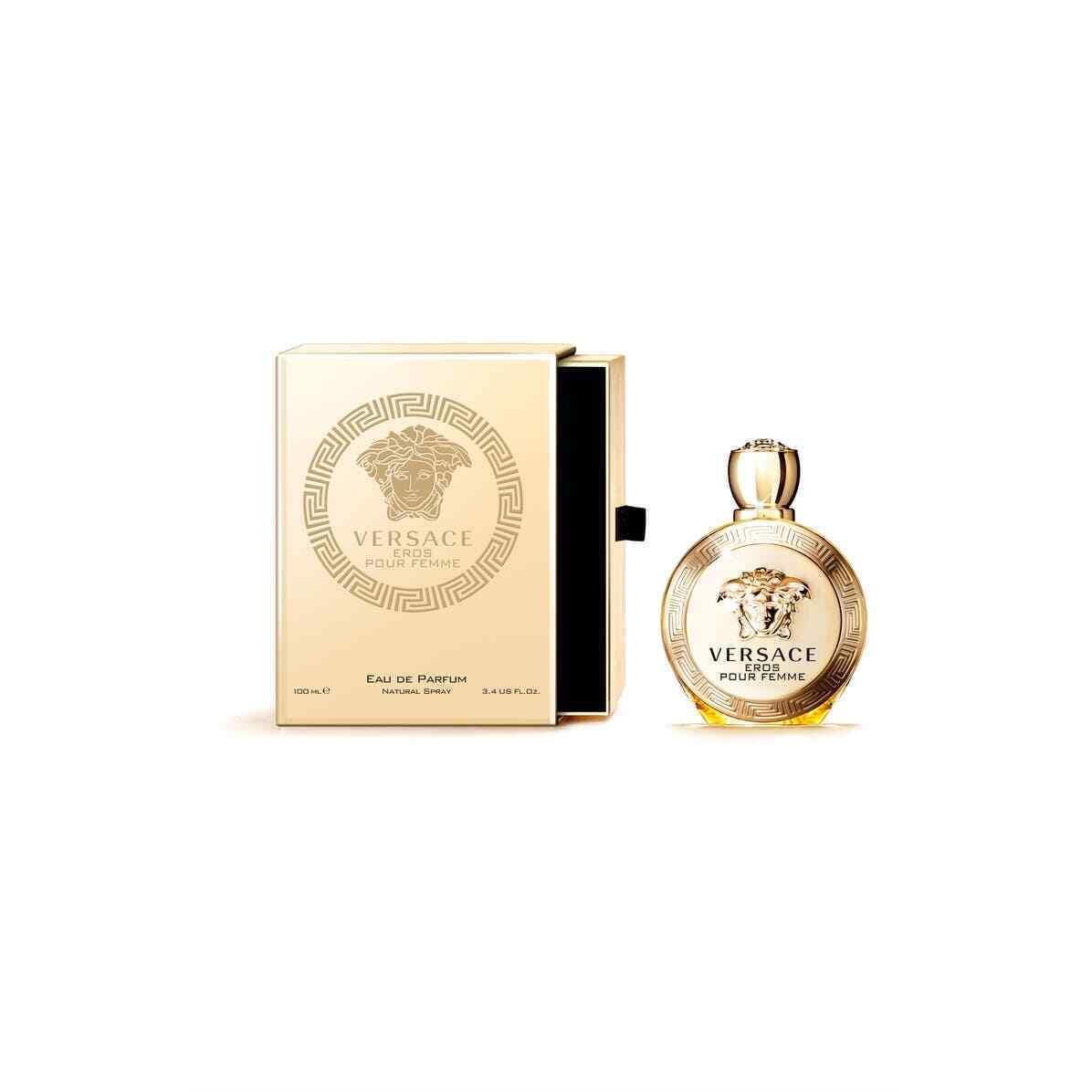 Versace Eros Eau de Parfum Edp Spray For Women 3.4 oz / 100 ml