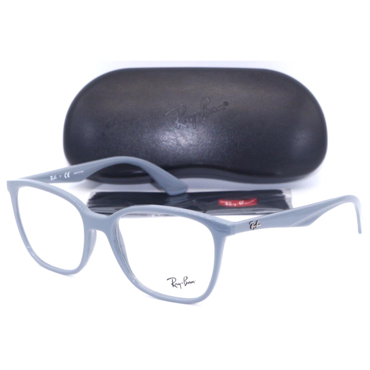 Ray-ban RB 7066 8101 Polished Grey Designer Frame Eyeglasses 54-17