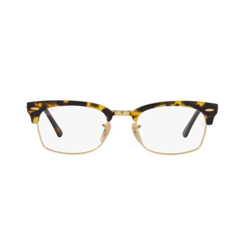 Ray Ban RB3916-V 8116 Yellow Havana Clubmaster Square 50-21-140 - Frame: Yellow Havana