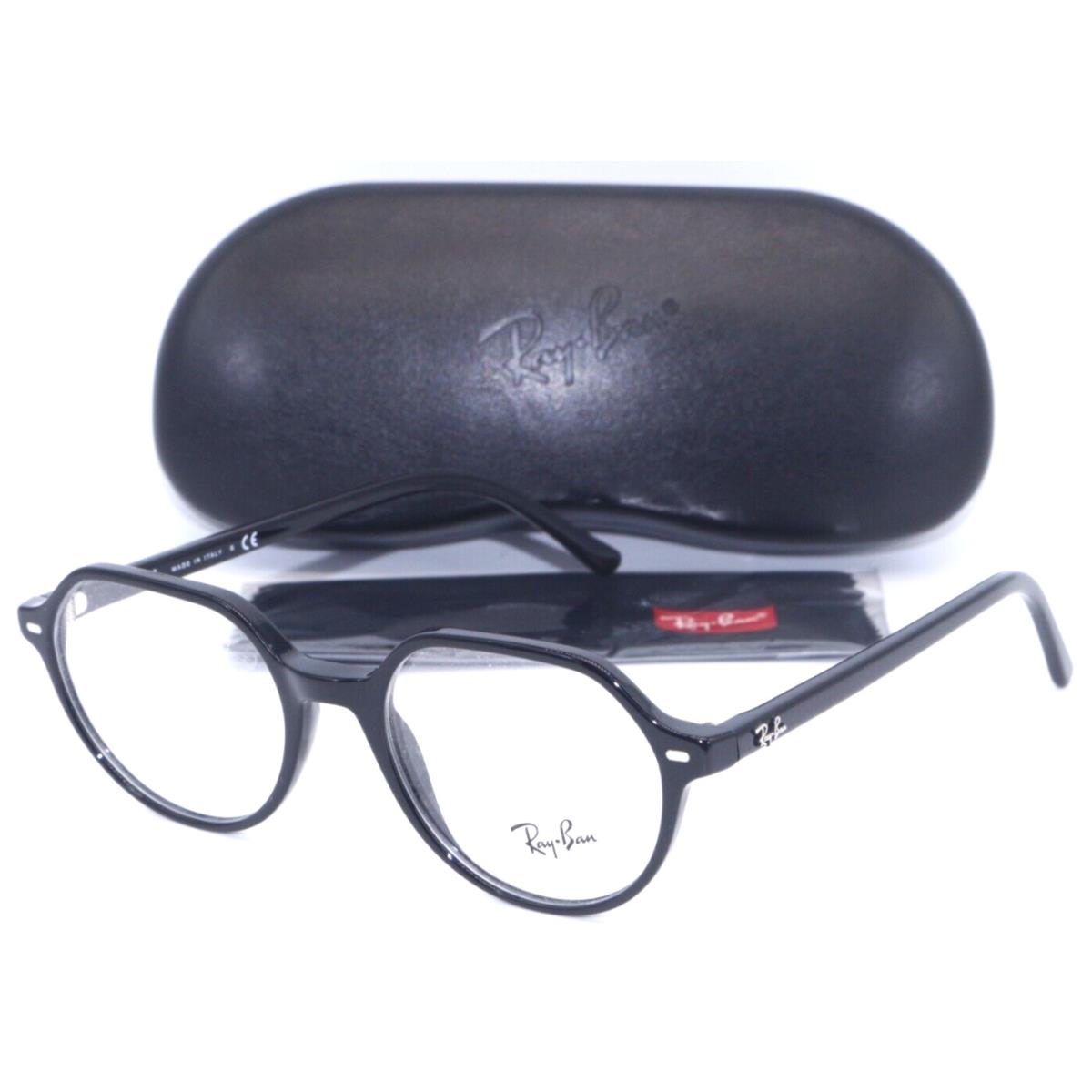 Ray-ban RB 5395 2000 Thalia Polished Black Frames Eyeglasses 49-18