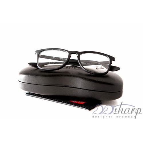 Ray Ban Eyeglasses-rb 7074 5364 52 Rubber Black