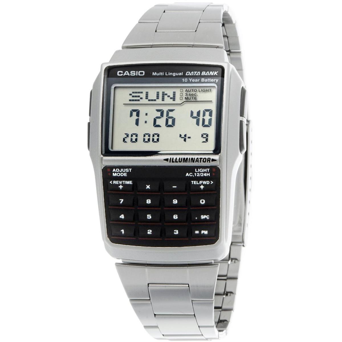 Men`s Casio Databank Calculator Watch DBC-32D-1A DBC32D-1A