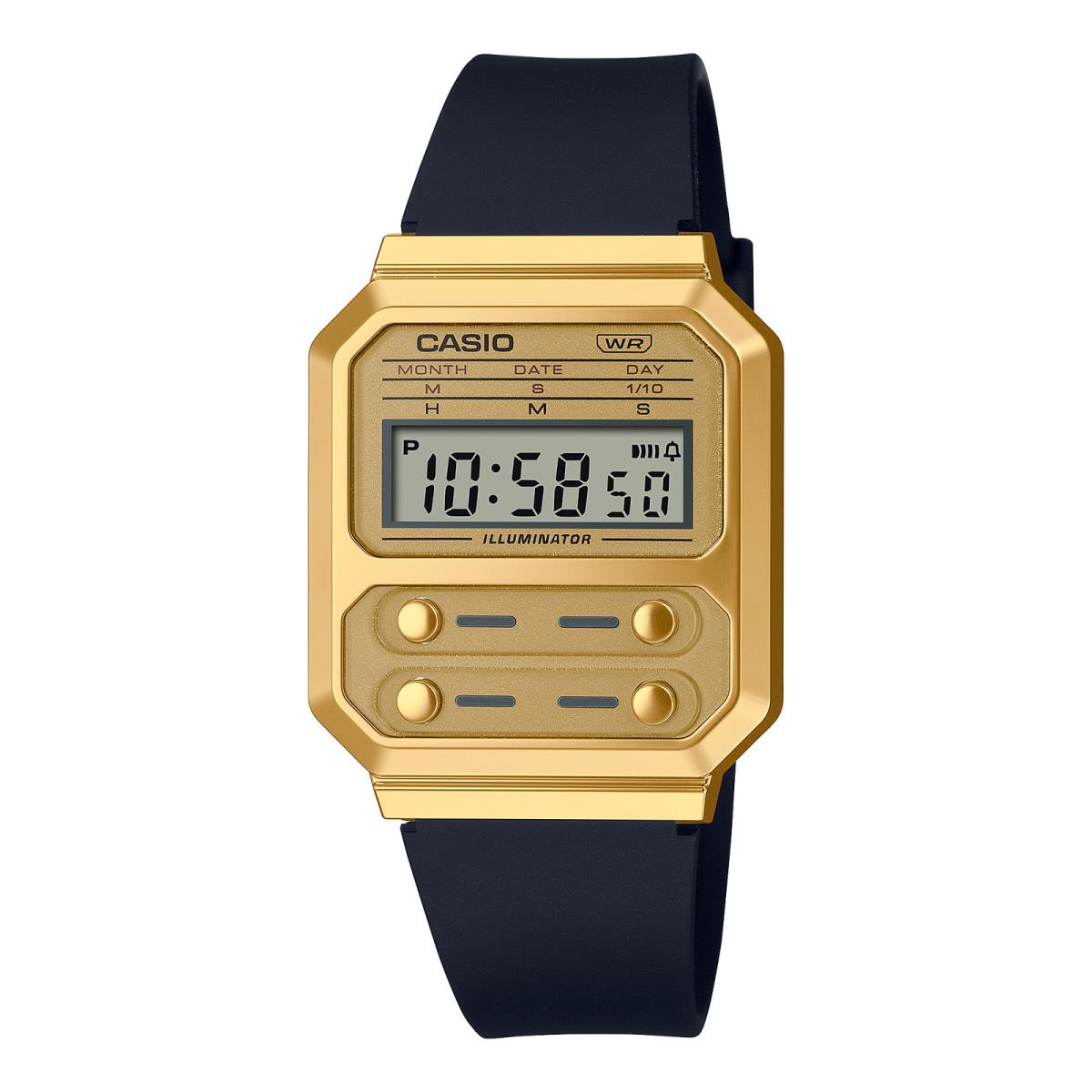 Casio Man Resin Band Digital Wrist Watch A100WEFG-9A