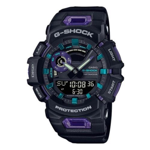 Casio G-shock Quartz Men`s GBA-900-1A6DR Black Resin Band Wrist Round Watch