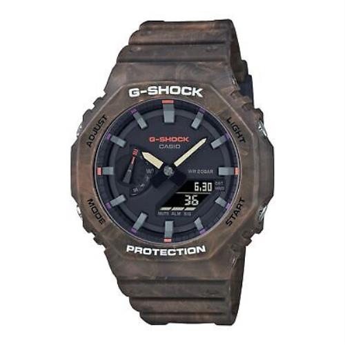 Watch Casio G Shock GA2100FR-5ADR GA-2100 Man 49mm Res