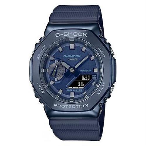 Watch Casio G Shock GM-2100N-2ADR GM-2100N Man 44mm Stainless Steel