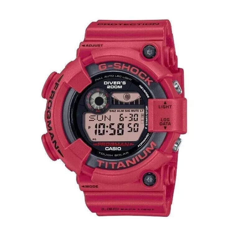 Casio G-shock GW8230NT-4 Frogman 30th Anniversary Master of G Red Black