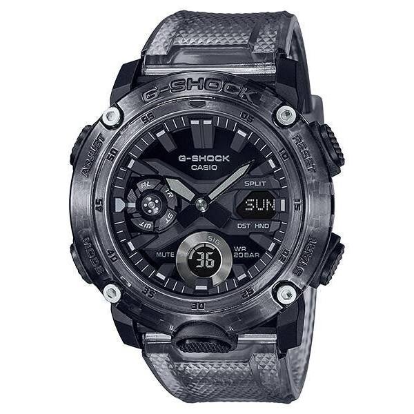 Casio G-shock GA-2000 Transparent Pack Analog Digital Watch GA2000SKE-8A