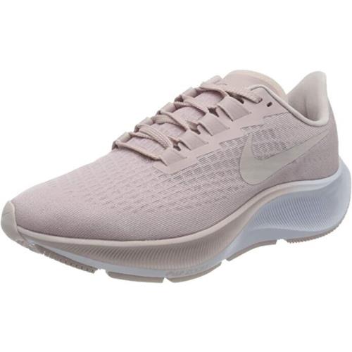 Nike Womens Air Zoom Pegasus 37 Running Shoes BQ9647 601 - CHAMPAGNE/BARELY ROSE WHITE