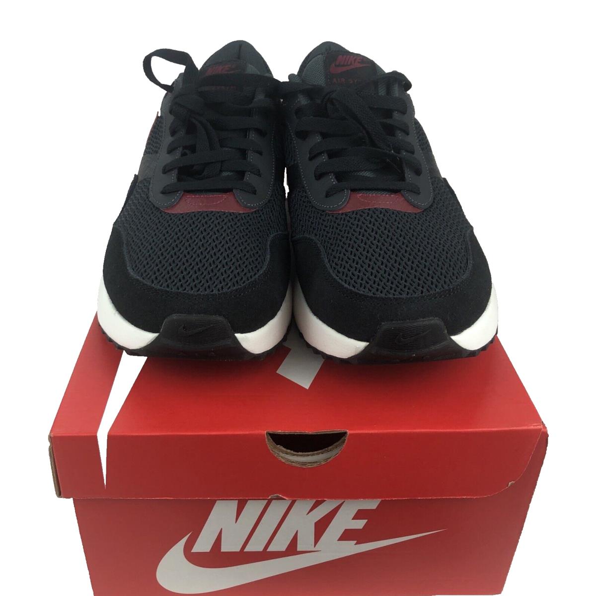 Nike shoes Air Max System - Black Red White 1