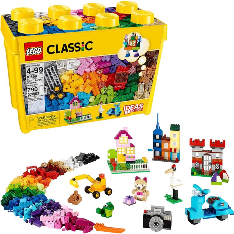Lego Classic Large Creative Brick Box 10698 Building Toy Set For Kids 790 Pieces